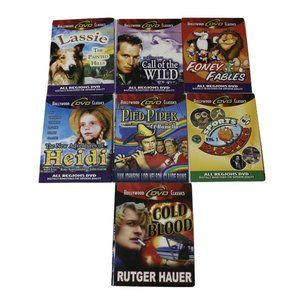 Hollywood DVD 7 Classics Pied Piper Heidi Call of the Wild Lassie 2004 Sealed